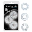 Renegade Chubbies Cock Ring - Clear